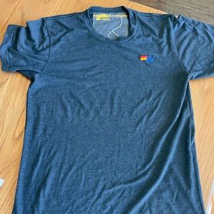 Aviator Nation size small charcoal tee